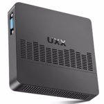 GOODTEL Mini PC, Micro PC Support M.2 SSD 2TB Expansion, Mini Computer with Processor N3350, 4K HD and VGA Dual Display,BT,2.4/5G WiFi,USB3.0,LAN,VESA Mount/Home/Business Mini Computer, Gray