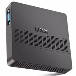 GOODTEL Mini PC, Micro PC Support M.2 SSD 2TB Expansion, Mini Computer with Processor N3350, 4K HD and VGA Dual Display,BT,2.4/5G WiFi,USB3.0,LAN,VESA Mount/Home/Business Mini Computer, Gray