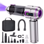 Car Vacuum Cleaner Cordless,27000PA High Power Mini Vacuum Cleaner,Rechargeable Handheld Vacuum Cordless,car hoovers for Pet Hair, Home, Office, Kitchen,Pc,sofa