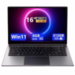 laptop 16-inch , 8GB DDR 512GB SSD portable laptop, expandable to 1TB,Pentium quad-core CPU up to 2.64 GHz,9000mAh battery,Mini HDMI interface,USB3.0 interface,dual-band WiFi,webcam,slim laptops