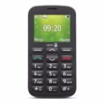 Doro 1380 Unlocked 2G Dual SIM Mobile Phone for Seniors with 2.4" Display, Camera and Assistance Button (Black) [UK and Irish Version] (Black)