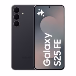 Samsung Galaxy S25 FE, AI Smartphone, Slim 7.4mm Frame, 6.7" FHD Display, 50MP Camera, Exynos 2400, 128GB Storage, 8GB Memory, 4900 mAh Battery, JetBlack, 3 Year Samsung Extended Warranty (UK Version)