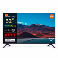 Xiaomi TV F 32, 32 Inch (81 cm), HD, Smart TV, Fire TV, Dolby Audio™, DTS Virtual:X, DTS-HD, Alexa Voice Control, Works with Apple AirPlay