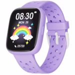 Kids Smart Watch for Girls 5-12, Kids Fitness Tracker Watch with Pedometer, No Phone Needed, Games with Parental Control, IP68 Waterproof, Heart Rate, Sleep Monitor, Step Counter, 80 Sports