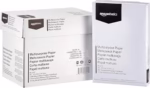Amazon Basics Multi-Purpose Copy Printer Paper, A4 80 GSM, 2500 Count (Pack of 5), White