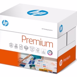 HP Papers, Premium A4 Paper, 210x297mm, 80gsm, 5 Ream Carton, 2500 Sheets - FSC Certified Copy Paper, 5 Count (Pack of 1)