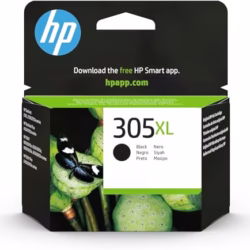 HP 3YM62AE 305XL High Yield Original Ink Cartridge, Black, (Pack of 1) Packaging may vary