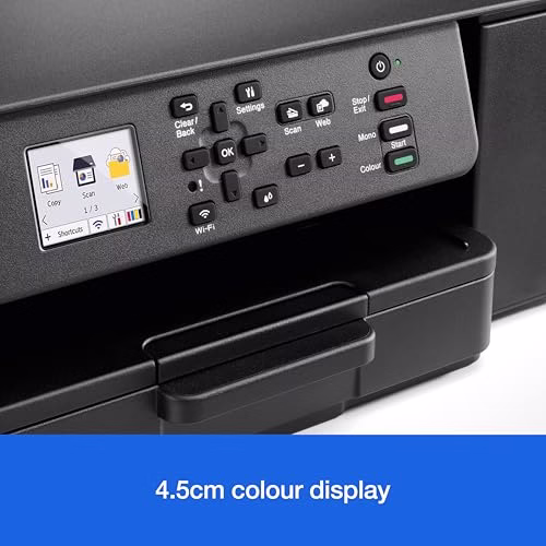 Brother DCP-J1313DW Wireless, A4 Inkjet Printer|all-in-one (Print/Copy/Scan)|Wi-Fi/USB 2.0|A4|2-Sided Print|Photos|Inks|UK Plug - Image 5