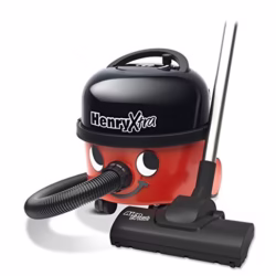 Henry Xtra Bagged Cylinder Vacuum, 9 Litre, 620 Watt, Red