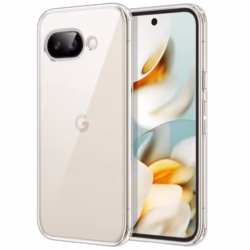 JETech Case for Google Pixel 9a 6.3-Inch 2025, Non-Yellowing Shockproof Bumper Protective Phone Cover, Anti-Scratch Hard PC Back (Clear)