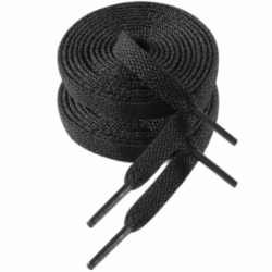 VSUDO Flat Trainers Shoelace, 8mm Wide Shoe Lace for Sneakers, Premium Trainer Shoe String, Replacements for Athletic Sport Shoelaces