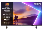 PHILIPS Ambilight 55PUS8500 4K QLED Smart TV - 55 Inch Display with Pixel Precise, Ultra HD, Titan OS Platform and Dolby Atmos Sound, Works with Alexa and Google Voice Assistant