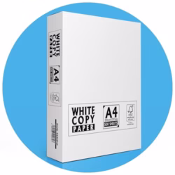 A4 Printer Paper, 500 Sheets, Smooth White Paper Finish, Compatible with Inkjet & Laser Printers - Ideal for Home & Office Use, Copying, Printing Flyers, Reports, and More-Packaging may vary