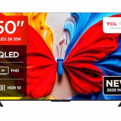 TCL 50S5K-UK – 50” Full HD Smart QLED Direct LED TV with Android TV​ & HDR - Compatible with Google Cast & Google Home, Slim Design