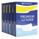 A4 White Paper Sheets - 80gsm Bright White, Stronger, Sharper & Acid Free - Office Printer, Copier and Multifunction Laser Inkjet Compatible - 500 Sheets per Ream (A4 1 Ream X 5)