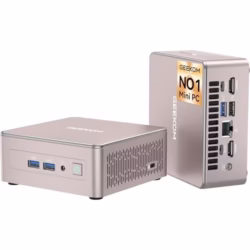 GEEKOM A5 2025 Mini PC with 3-Year Coverage, with AMD Ryzen 5 7430U (Beat N95/N97/N150, Up to 4.4GHz) 16GB High-Speed RAM & 512GB NVMe SSD, Vega 8 Graphics/Win 11 Pro/8K Quad Display/WiFi 6/BT 5.2