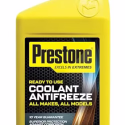 PRESTONE PAFR0035B Coolant Antifreeze for All Vehicles 10 year 300,000 miles Corrosion Protection, Ready to Use, 1 Litre