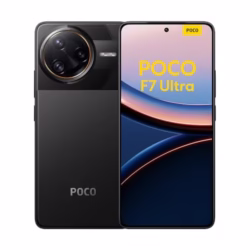 Xiaomi POCO F7 Ultra Smartphone, 12+256, Black, 5300mAh battery, 120W HyperCharge, HyperAI(No power adapter included)