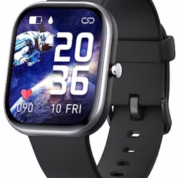 Kids Smart Watch for Boys Girls,IP68 Waterproof Kids Fitness Activity Tracker Watch,Heart Rate Sleep Monitor,19 Sport Modes,Pedometers,Calories Counter,Alarm Clock,Kid Gifts for Teens 5+ (Black)