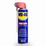 WD-40 Multi Use Lubricant Spray 250ml, Wide and Narrow Smart Straw, Multipurpose WD40 Spray Lubricant for DIY Maintenance, Water Displacement, and Protection on Gears, Threads, and Hinges