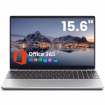 jumper 15.6 inch Laptop with Office 365, HD Display Laptops, 4GB RAM 128GB Storage, 5205U Processor, 38Wh Battery, USB3.0, Portable Laptops for Business, School, and Work, Keyboard Film UK.