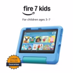 Amazon Fire 7 Kids tablet (newest gen) | 7" display, ages 3–7, includes ads-free books, games and videos that children love, parental controls, 10-hour battery, 16 GB
