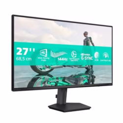 Philips 27M2N3200NF 27 Inch FHD Monitor, 144Hz, IPS, 1ms MPRT, Adaptive Sync, G-Sync Comp., HDR10, (1920x1080,HDMI 1x 2.0,DP 1x 1.4) Black