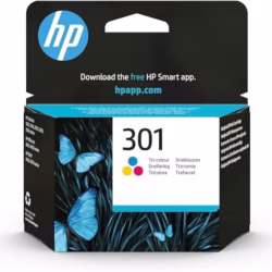 HP CH562EE 301 Original Ink Cartridge, Tri-color, Single Pack