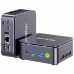 Mini PC Win 11 N150 GMKtec G3 Plus Intel processor N150(3.6GHz, beat N100), 16GB DDR4 RAM 512GB PCIe M.2 NVMe SSD, Mini Computer with 4K Dual HDMI Display/4x USB3.2/WiFi 6/BT5.2/RJ45 Ethernet
