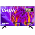 CRUA 24 inch (60 cm) Smart TV, VIDAA TV, HD Ready, Triple Tuner, Dolby Audio, Google Assistant, YouTube, Netflix, Disney+, DAZN, Google Play Store – Compact and Smart for your home (2024 model)