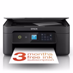 Epson Expression Home XP-3205 3-in-1 Ink Multifunction Printer, Scanner, Copier, WiFi, 1440dpi, Duplex, 1.45 Inch Display, A4
