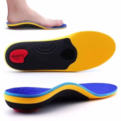 VALsole Orthotic Insole,Arch SupportFor Insole,Plantar FasciitisInsole ,for OverPronation,Flat Feet,Metatarsalgia,Heel Pain, Insoles for Men and Women,Blue (UK 10-29cm, Blue-V227)