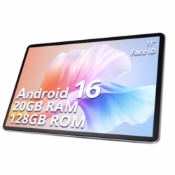 Tablet, Android 16, 11 inch Tablet with Case | T7250 Octa-Core | 1280x800 HD IPS Screen | 8800mAh（with NTC）| 2.4G+5G WiFi | BT5.0 | GPS | Widevine L1 | with Usb Ports (Gray)