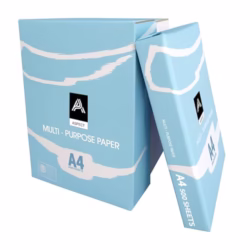 Aspect A4 White Papers Sheets 5 Reams – 2500 Sheets - Bright White Paper - Office Printer, Copier Paper - Multifunction Laser Inkjet Paper - Stronger, A4 Paper Reams - 2500 Sheets (5 Reams)