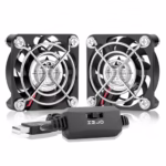 GDSTIME 50mm 5V USB Fan 50 x 10mm Brushless Computer Fan 4500 RPM High Speed For TV Box Router Cabinet