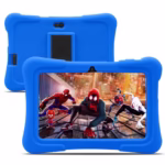 PRITOM Kids Tablets 7 inch, 32 GB, 512GB Expand, Perfect Size for Toddler Tablet, WiFi, Dual Camera, Education, Games, Children Tablet with Parental Control (Blue)