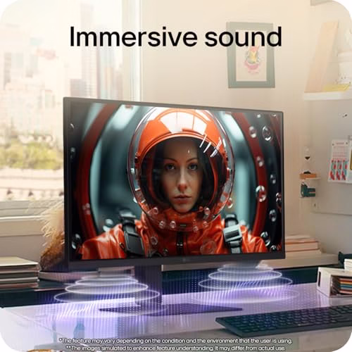 LG UltraFine Monitor 27U730A-B - 4K UHD IPS 27 inch, 60Hz, 5ms GtG, HDR10, Home/Office Display, Eye Care features, Built-in Speakers, HDMI, DisplayPort, USB-C with 90W PD, Black - Image 5
