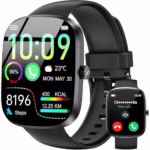 OUKITEL Smart Watch for Men Women, 1.91" HD Smart Watch(Answer/Make Call), Fitness Watch with 140+ Sports Modes, IP68 Waterproof, Heart Rate/Sleep/Spo2 Monitor/Pedometer, Smartwatch for Android iOS