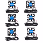 5V USB Brushless Cooling Fan 50 X 50 X 10mm with USB Computer CPU Cooler - 6PCS 5010 3D Printer Fan