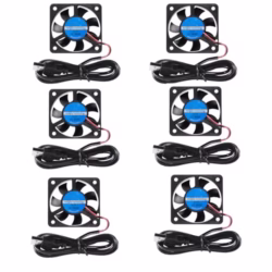 5V USB Brushless Cooling Fan 50 X 50 X 10mm with USB Computer CPU Cooler - 6PCS 5010 3D Printer Fan