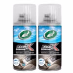 Turtle Wax Odor-X Whole Car Blast Car Air Freshener, New Car Scent, One-time Use Odour Eliminator, Removes Unwanted Smells Permanently, Car Fragrance Lasts up to 30 Days, 50ml, Pack of 2