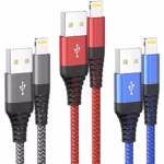 Ofuca iPhone Charger,3Pack 6FT/1.8M iPhone Charger Cable MFi Certified Lightning Cable Fast Charging Wire Compatible with iPhone 14 13 12 11 Pro Max XS XR X 8 7 6 Plus 5 SE