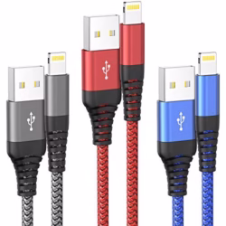 Ofuca iPhone Charger,3Pack 6FT/1.8M iPhone Charger Cable MFi Certified Lightning Cable Fast Charging Wire Compatible with iPhone 14 13 12 11 Pro Max XS XR X 8 7 6 Plus 5 SE