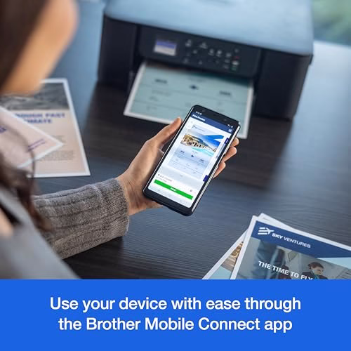 Brother DCP-J1313DW Wireless, A4 Inkjet Printer|all-in-one (Print/Copy/Scan)|Wi-Fi/USB 2.0|A4|2-Sided Print|Photos|Inks|UK Plug - Image 6