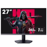 KOORUI 27 Inch 240Hz Gaming Monitor, FHD 1080P, 1ms, VA, DCI-P3 90%, Adaptive Sync, HDMI/DP