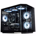 ionz Gaming PC - AMD Ryzen 5 5500, RTX 3050 6GB Graphics Card, 16GB RAM, 500GB SSD, Windows 11, 500W PSU (Apex, Black)