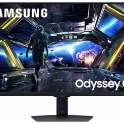 Samsung Odyssey G7 LS32DG702EUXXU 32" 4K UHD IPS Gaming Monitor with Speakers - 3840x2160, HDMI 2.1, 144Hz, 1ms, Full Smart Platform, USB Hub, Displayport, Freesync Premium Pro, Height Adjust