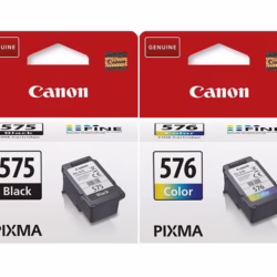 Canon PG-575 Black & CL-576 Colour Ink Cartridges