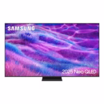 Samsung 50 Inches 4K QN80F, NQ4 AI Gen2 Processor, 4K AI Upscaling, Quantum Matrix Technology Core, OTS Lite, Samsung Vision AI, 2025