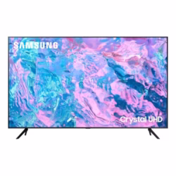 Samsung 43 Inch CU7100 UHD HDR Smart TV (2023) - 4K Crystal Processor, Adaptive Sound Audio, PurColour, Built In Gaming TV Hub, Streaming & Video Call Apps And Image Contrast Enhancer